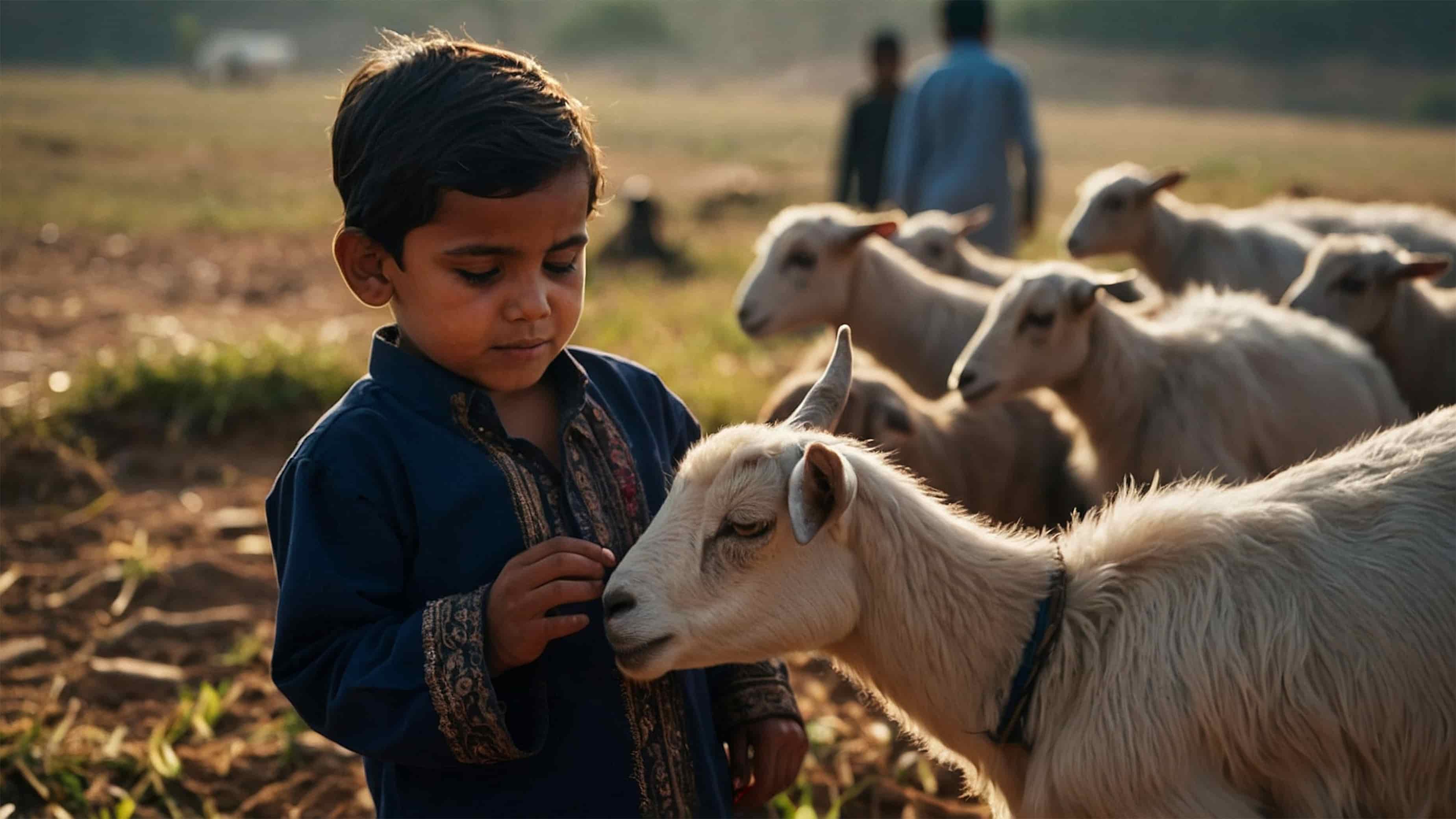 Qurbani distribution